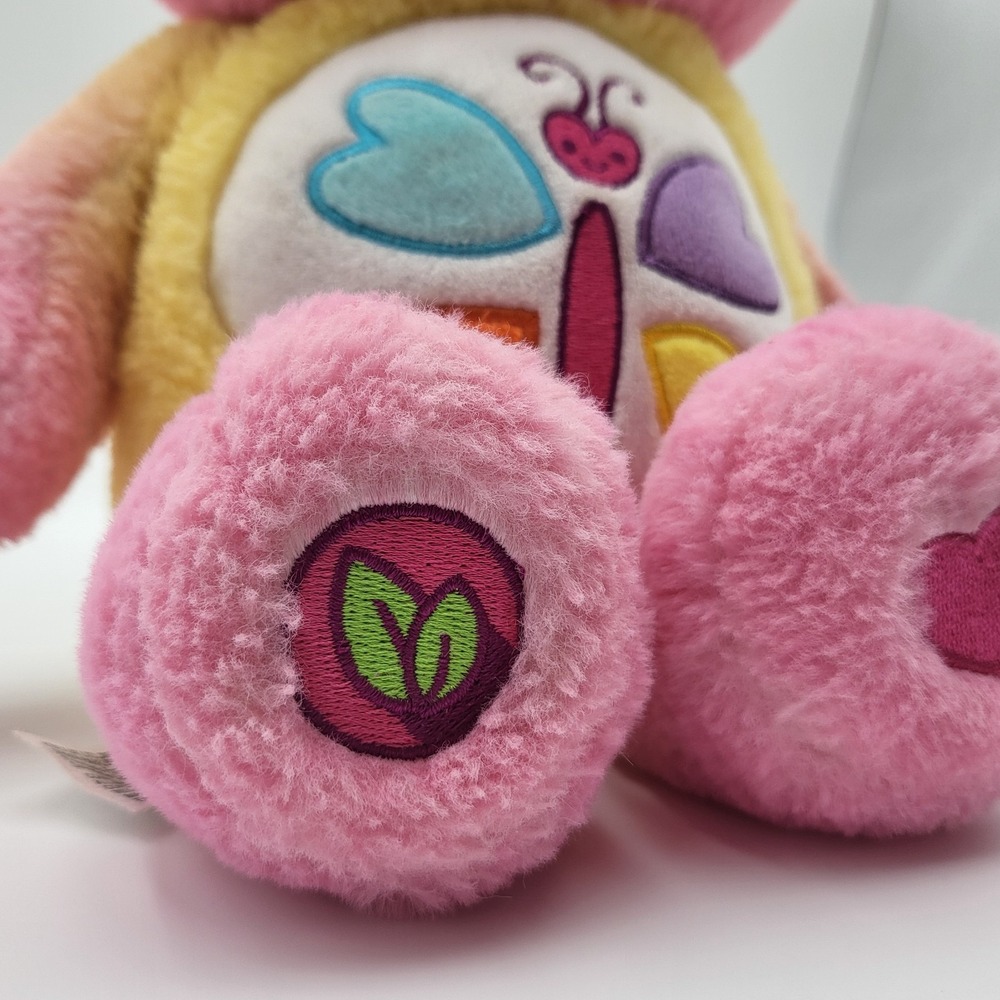 Care Bears Calming Heart Bear Plush 14" Butterfly Belly Stuffed Animal Basic Fun - Picture 5 of 10